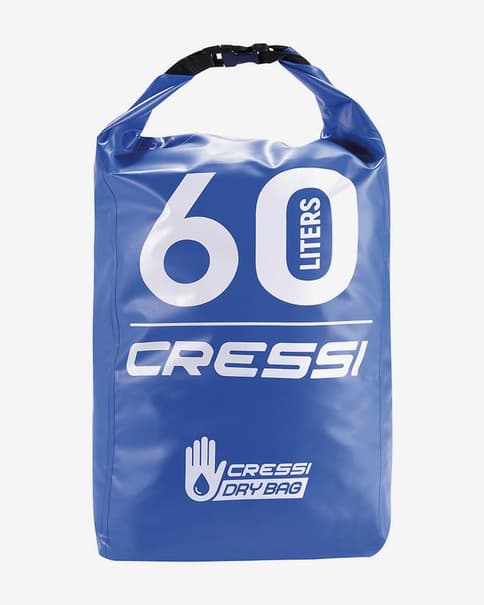 Mochila Cressi Dry PVC 60L azul