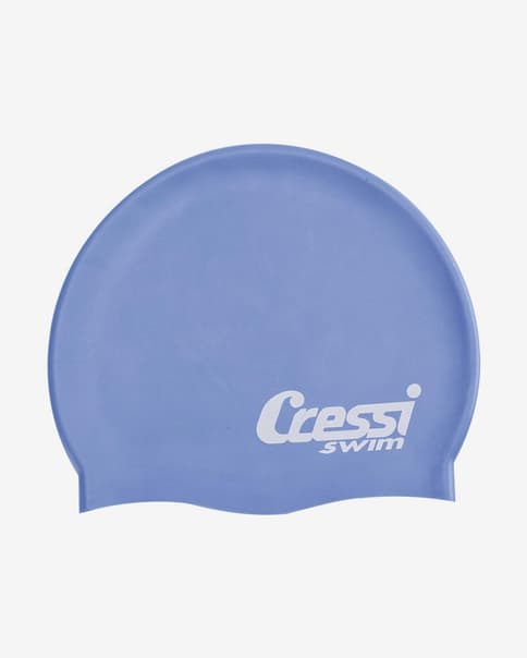Touca de natação Cressi Silicone azul claro