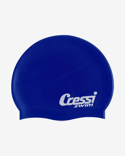 Touca de natação Cressi Silicone azul elétrico