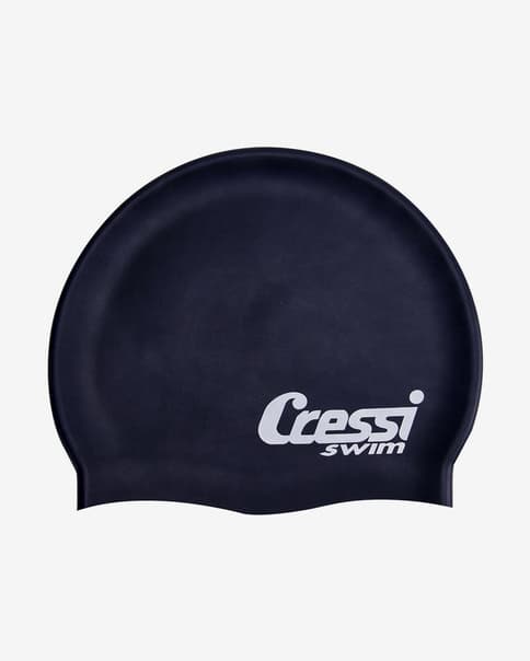Touca de natação Cressi Silicone azul escuro