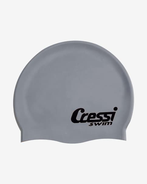 Touca de natação Cressi Silicone cinzento prateado
