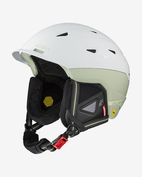 Capacete Cairn Xplorer Rescue MIPS branco verde