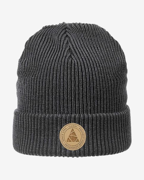 Gorro Cairn Eva negro grafito mujer