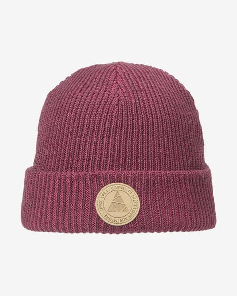 Gorro Cairn Eva violeta granate mujer