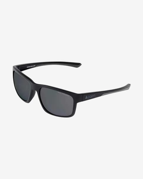 Gafas Cairn Bike Swim negro con lentes polarizadas gris