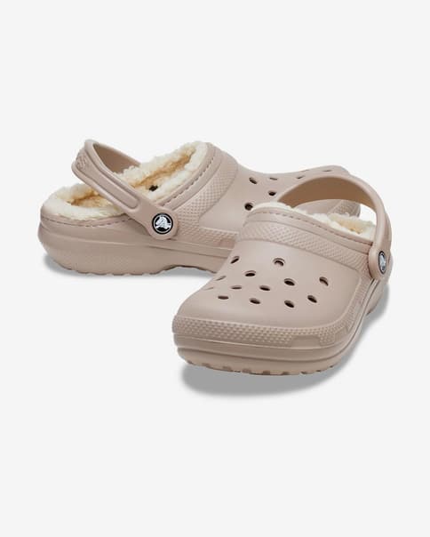 Crocs Classic Lined Clog hellbraun