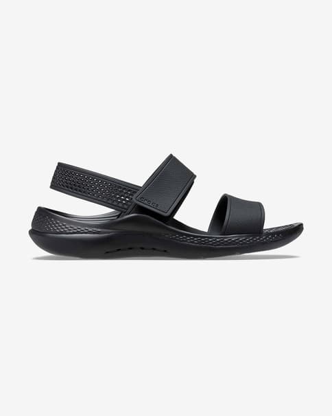 Crocs LiteRide 360 Damen Sandalen schwarz