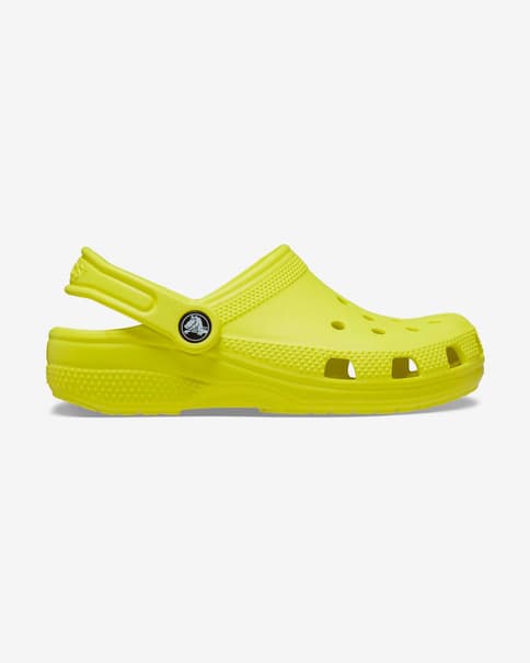 Crocs Classic Clog jaune citron bébé