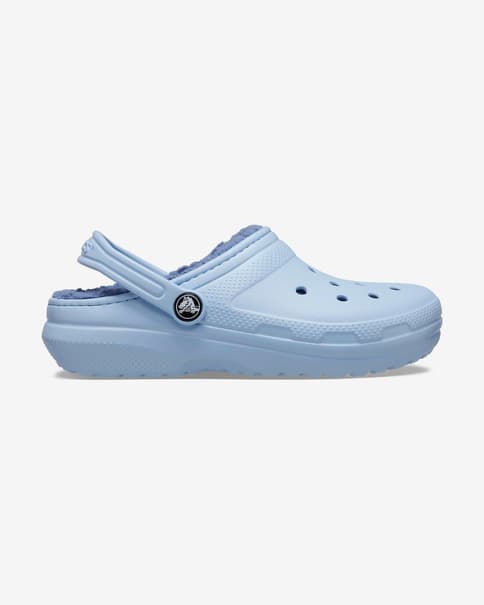 Crocs Classic Lined Clog T azul claro infantil