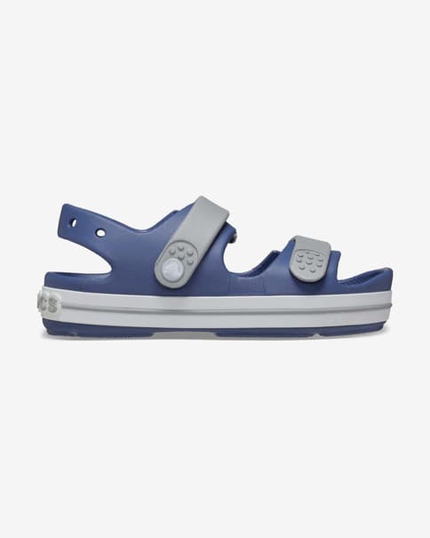 Sandalias Crocs Crocband Cruiser azul gris infantil
