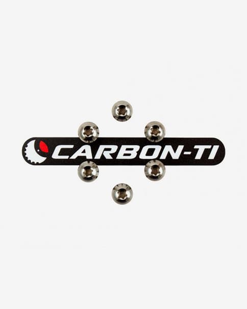 Kit de tornillos de fijacción Carbon-Ti Titanium