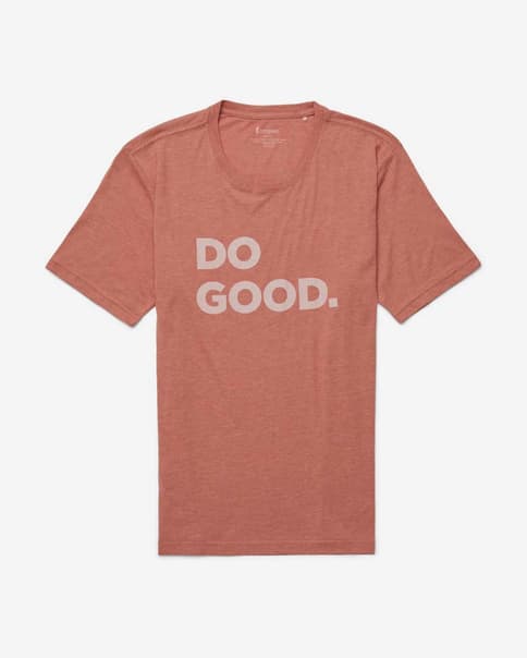 Camiseta Cotopaxi Do Good Organic manga corta rosa perlado