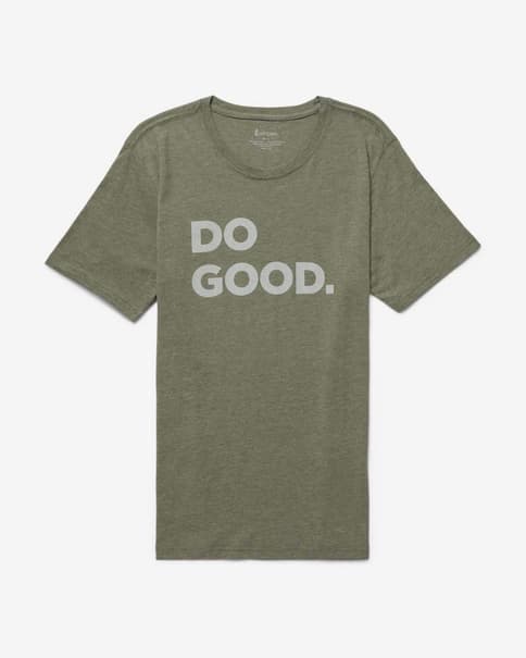 Camiseta Cotopaxi Do Good Organic manga corta verde