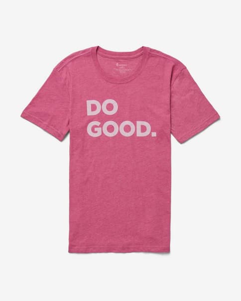Camiseta Cotopaxi Do Good Organic manga corta fucsia mujer