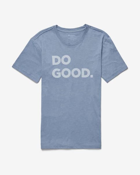 Camiseta Cotopaxi Do Good Organic manga corta azul celeste mujer