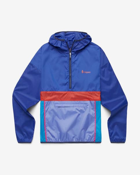Chaqueta fina con capucha Cotopaxi Teca Half Zip azul