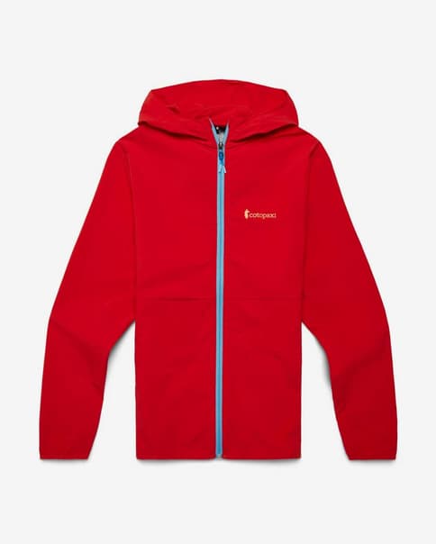 Chaqueta fina con capucha Cotopaxi Vuelta Performance rojo