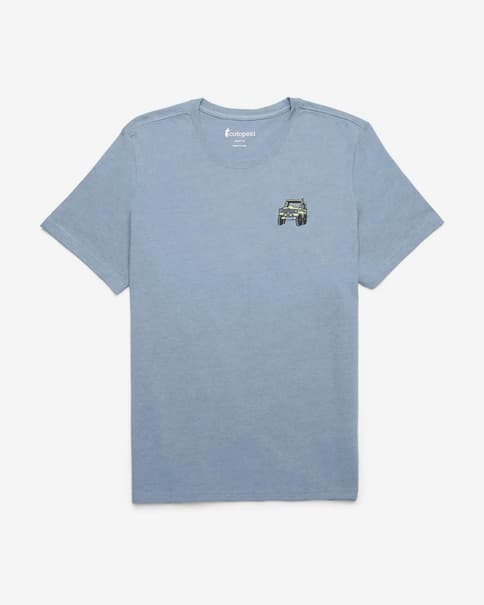 Camiseta Cotopaxi Graphic Great Outdoors manga corta azul