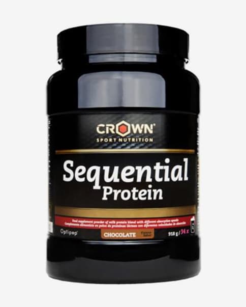 Batido Crown Sport Nutrition Sequential Protein 918 g sabor chocolate