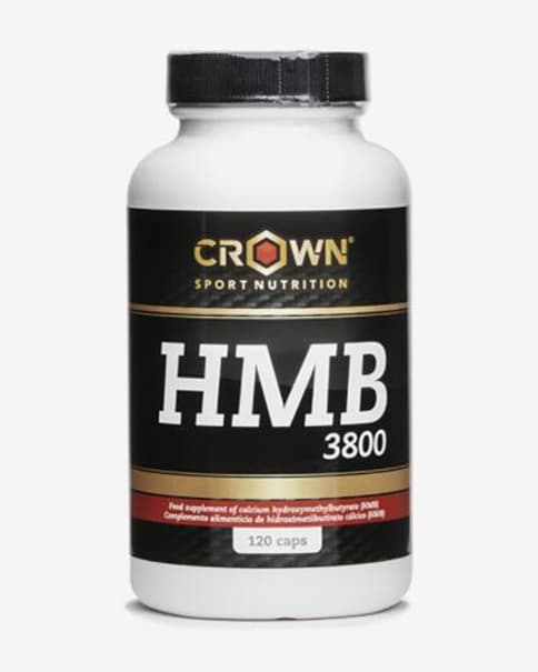 Cápsulas Crown Sport Nutrition HMB 3800 (120 cápsulas)