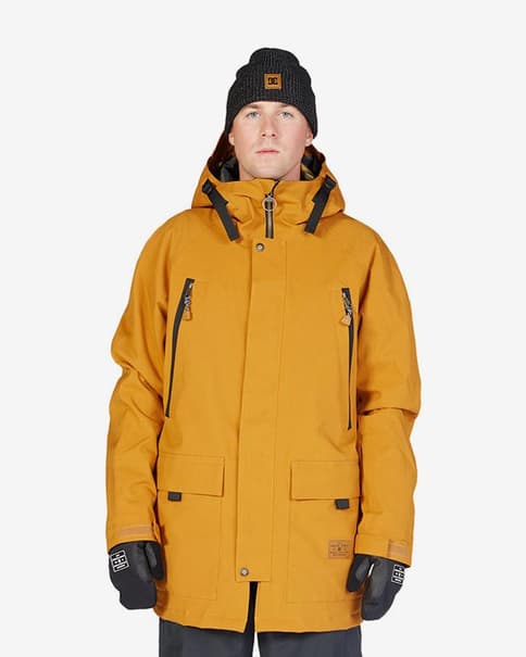 Chaqueta DC Shoes Stealth Parka amarillo