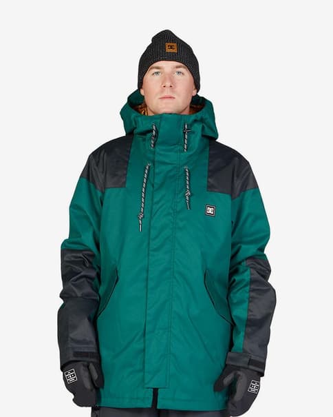 Chaqueta DC Shoes Anchor verde negro