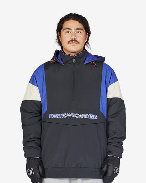 Chaqueta DC Shoes Transition reversible azul negro blanco