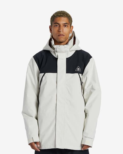 Chaqueta DC Shoes Command 45K blanco negro granate