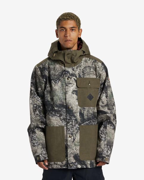 Chaqueta DC Shoes Servo gris verde caqui