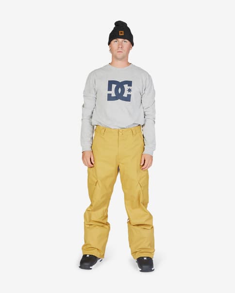 Pantalón largo DC Shoes Banshee amarillo