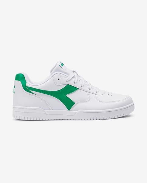 Zapatillas Diadora Raptor Low blanco verde mujer