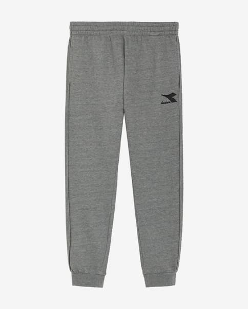 Pantalón largo Diadora Cuff Core Classic gris claro negro