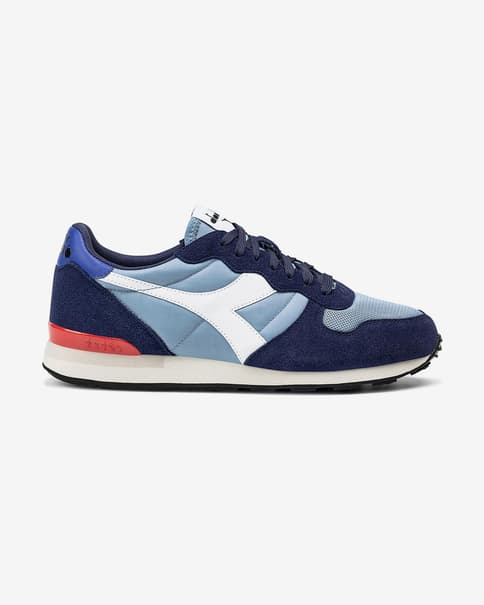 Zapatillas Diadora Camaro azul celeste azul marino