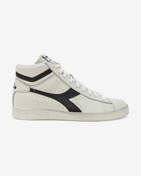 Zapatillas Diadora Game L High blanco negro
