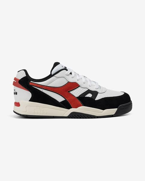 Zapatillas Diadora Winner SL blanco negro rojo