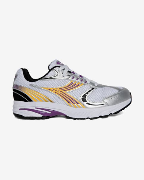 Zapatillas Diadora Sao-Ko 280 blanco gris plateado amarillo