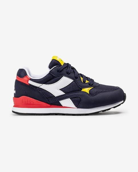 Zapatillas Diadora N.92 PS azul noche rojo infantil