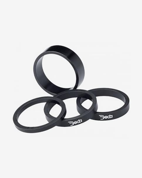 Kit de espaciadores Deda 1-1/8" 10 mm aluminio (10 unidades)