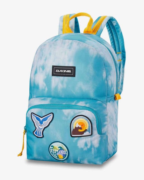 Mochila Dakine Cubby Pack 12L azul claro blanco infantil