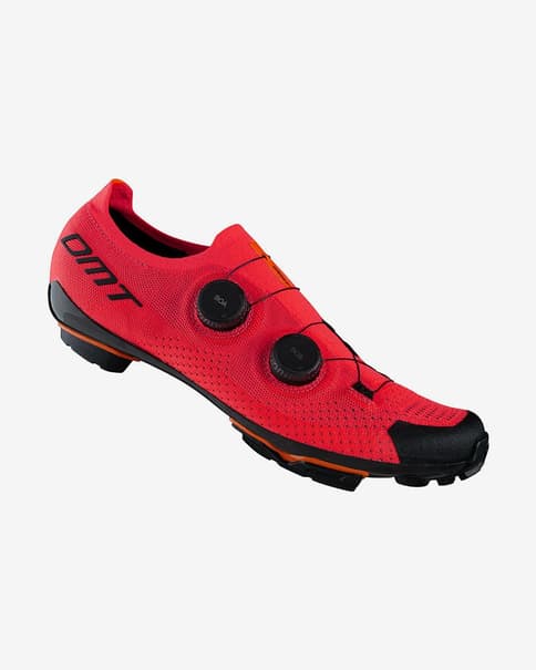 Zapatillas DMT KM0 MTB rojo coral negro