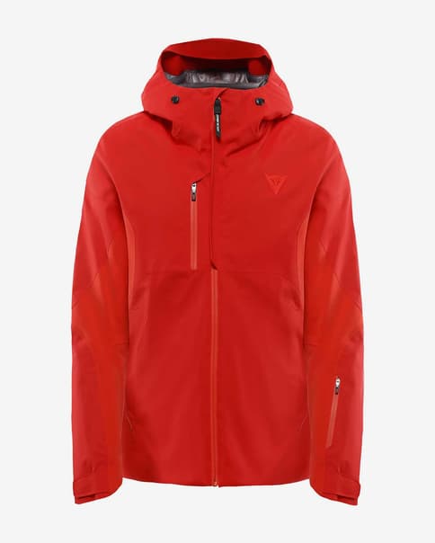 Hooded jacket Dainese S003 Dermizax DX Core Ready red.