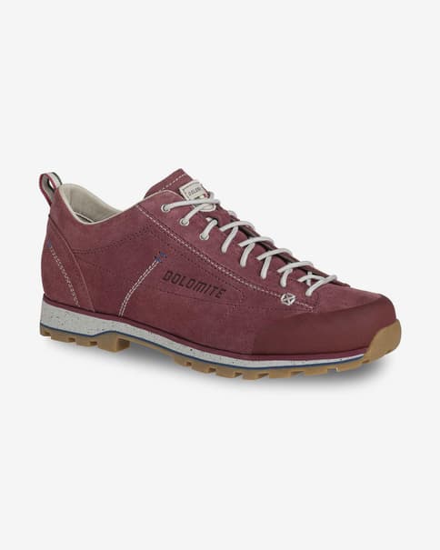 Zapatillas Dolomite 54 Low Evo rojo granate