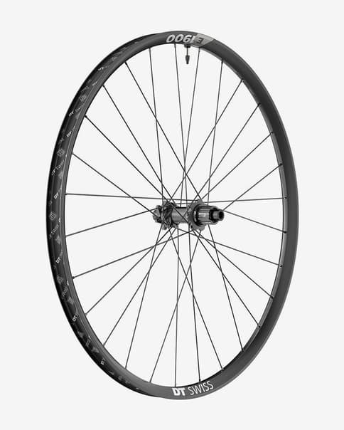Rueda trasera DT Swiss MTB E 1900 Spline 29" 30 mm Disc IS 6-bolt Eje pasante 12x148 mm BOOST negro