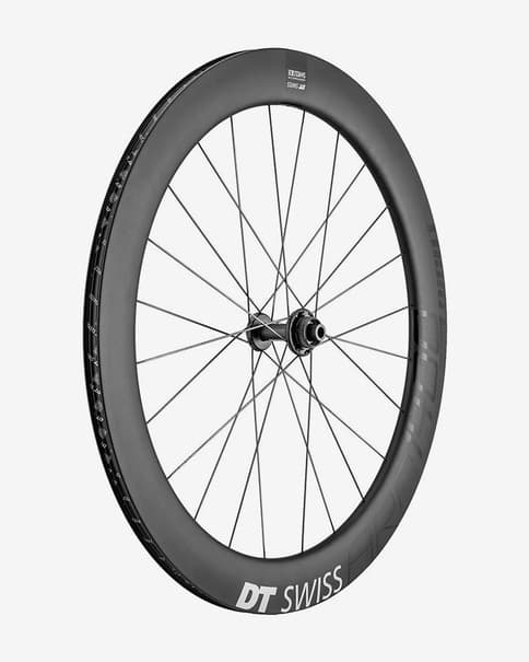 Rueda delantera DT Swiss ARC 1400 Dicut 62 mm Disc Brake Center Lock Eje pasante 12/100 mm para tubeless