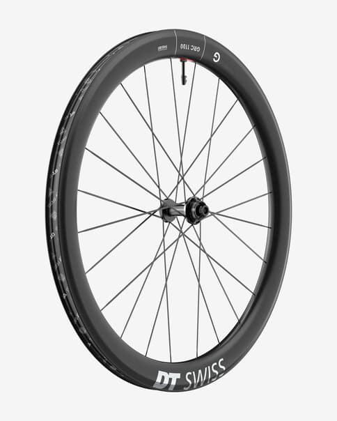 Rueda delantera DT Swiss GRC 1100 Dicut 50 mm Disc Center Lock Eje pasante 12x100 mm