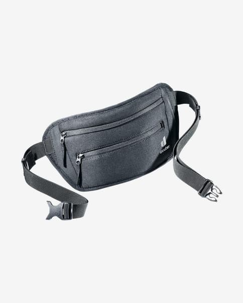Riñonera Deuter Neo Belt II negro logo gris