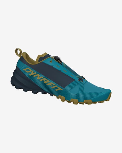Zapatillas Dynafit Traverse GORE-TEX azul marrón caqui