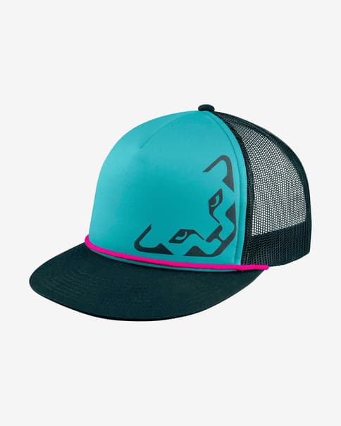 Gorra Dynafit Trucker 3 azul cielo negro