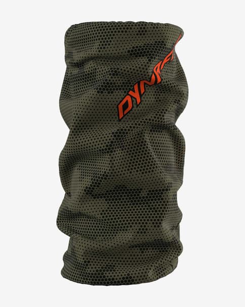 Tubular Dynafit Logo verde caqui naranja