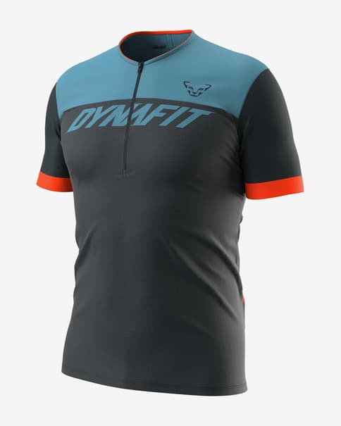 Maillot Dynafit Ride Light Half Zip manga corta azul marino